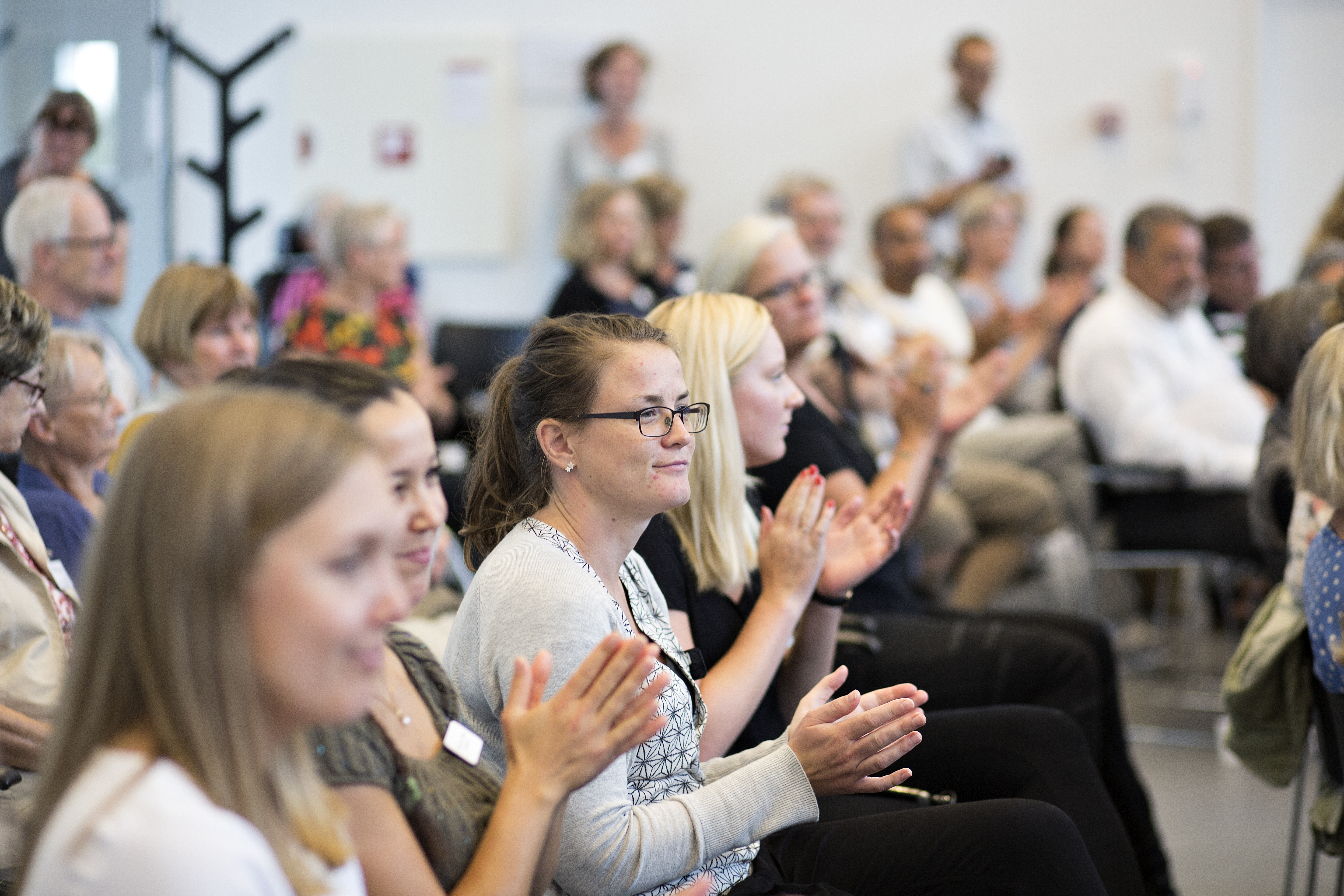 Medarbejdere til PTU Paneldebat.