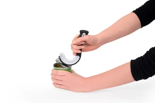 Daaseaabner som hjaelpemiddel.