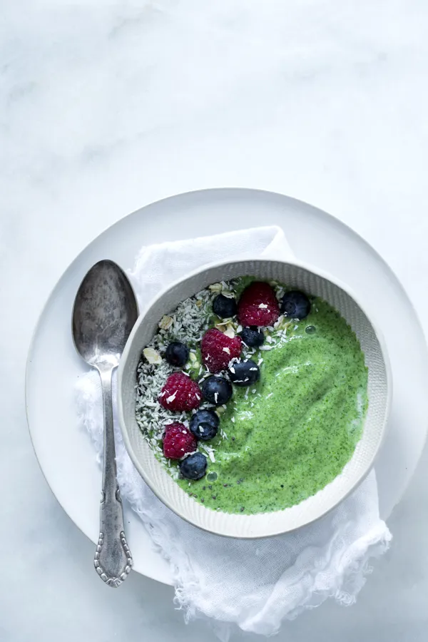 Groen smoothie bowl