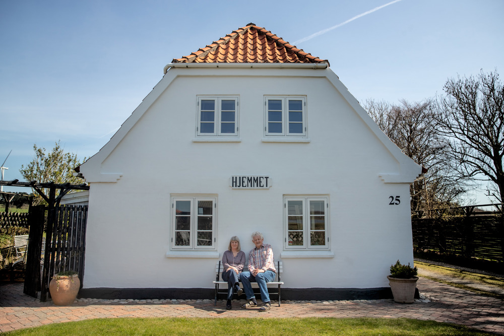 Elisabeth Pedersen og hendes mand