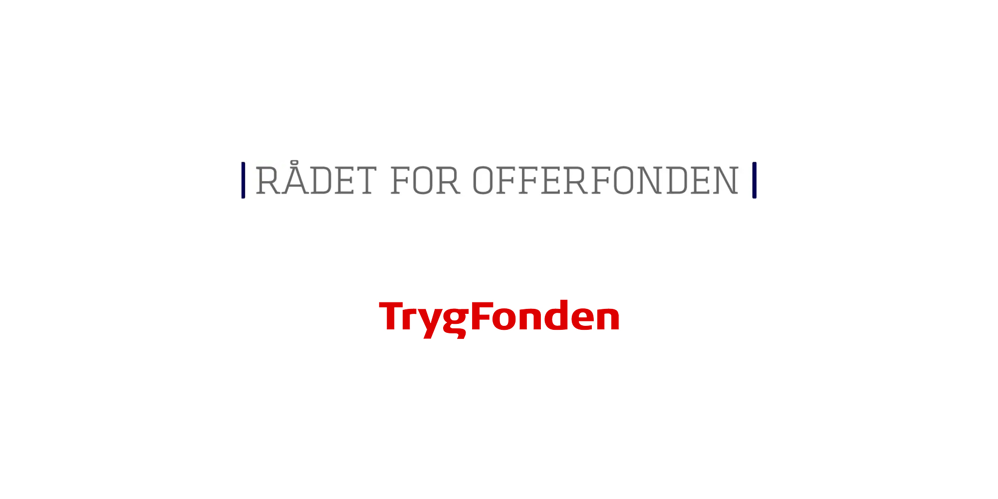 Offerfondens og Trygfondens logo